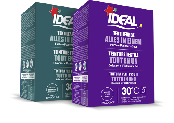 Ideal : Teintures pour vêtements et détachants textiles et tissus